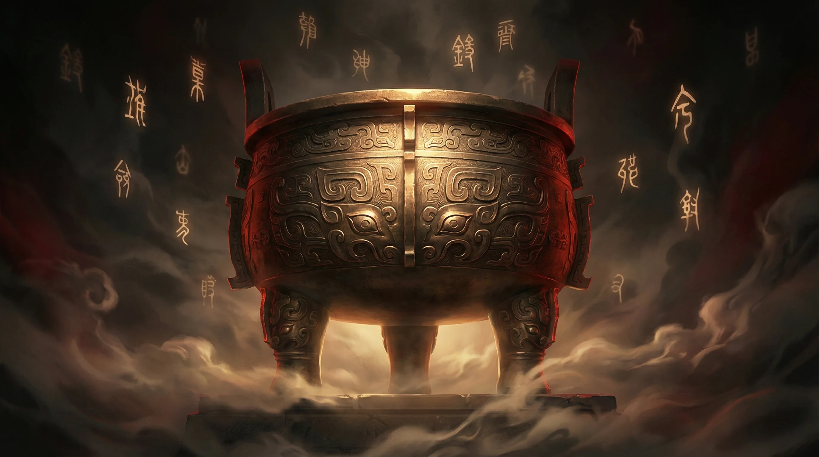 问鼎娱乐 - 上古青铜鼎背景图
